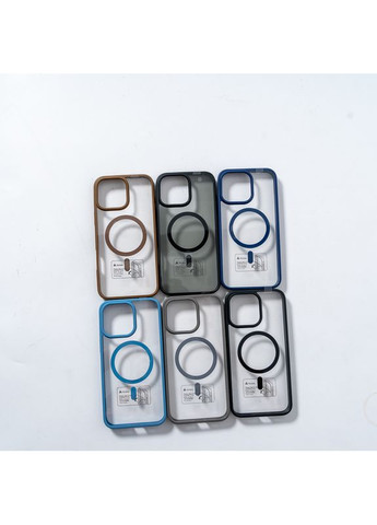 Чохол для смартфона Spigen AAA для Apple iPhone 15 Pro Max Light Blue (SPGMGCOL15ProMaxLight) No Brand Magnetic Color (372841855)