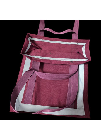 Сумка шопер Svitashka Вишневый Габардин No Brand (319859625)