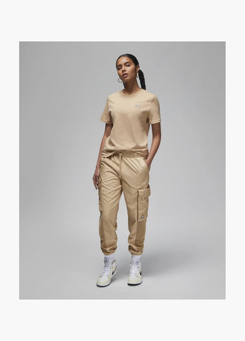 Женская футболка Graphic T-Shirt Beige Dx0373-254 Air Jordan - (326783953)