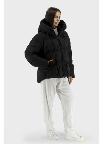 Чорний зимній Пуховик No Brand