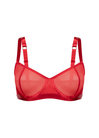 Красный балконет бюстгальтер slz26301005 красный Brabrabra с косточками