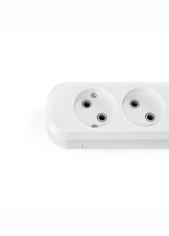 Колодка подовжувача без заземлення 3 гнізда біла TITANUM STANDARD (TF-B310-W) Videx (305758253)