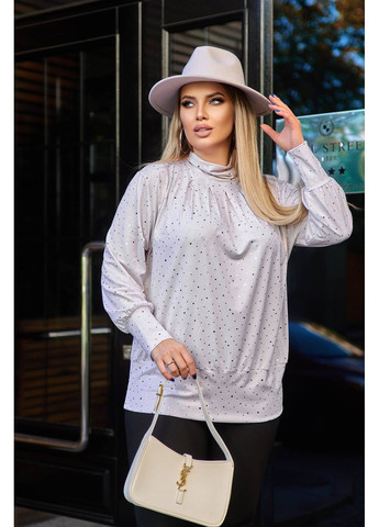 Гольф КОРТНІ білий з пайетками Tatiana (349442011)