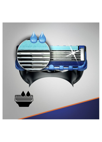 Змінні картриджі для гоління Fusion ProGlide, 4 шт. Gillette (336330100)