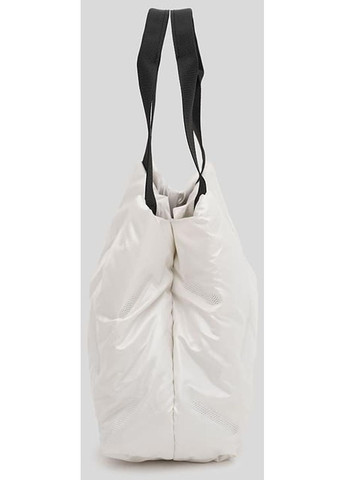 Сумка шоппер жіноча на плече дута велика Білий 39108 Monsen (353302678)