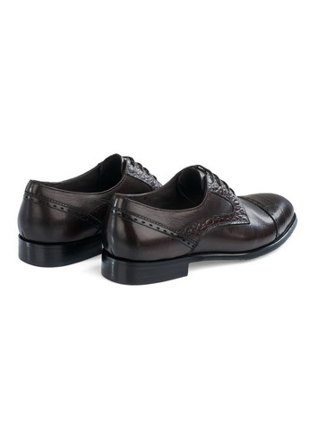 Темно-коричневые повседневные туфли Carlo Delari на шнурках
