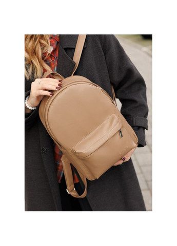 Женский рюкзак Brix Classic кофейный Sambag (363831240)