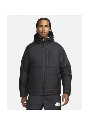 Чорна куртка чоловіча sportswear therma-fit legacy black dd6857-011 Nike