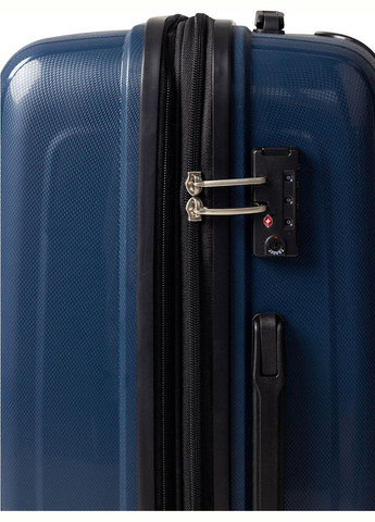 Чемодан большой L полипропилен синий 78х54х36(+5)см/153л/4.9кг/ 241 AIRTEX (324802114)