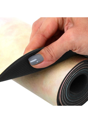 Коврик для йоги замшевый каучуковый FI-5662-66 (FI-5662-66) Record (361434921)