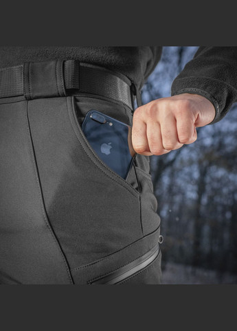 Штани Soft Shell Winter Black ( ) M-TAC (303410678)