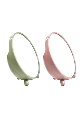 Дзеркало косметичне настільне на підставці з кишенею-органайзером 9861 Kika (335858533)