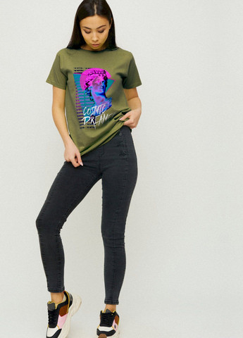 Футболка Boyfriend / дышащий принт / YAPPI - (252386834)