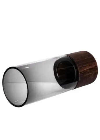 Ваза для цветов круглая стеклянная 25.5 (см) декоративная HP-19-162-2 Yiwu (385606684)