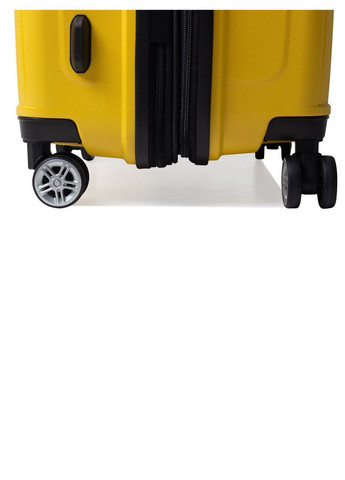 Чемодан средний M полипропилен жёлтый 68х47х33+5/102л/3.9кг/ 241 AIRTEX (324801633)