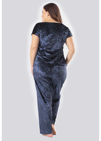 Синяя пижамный комплект Ghazel