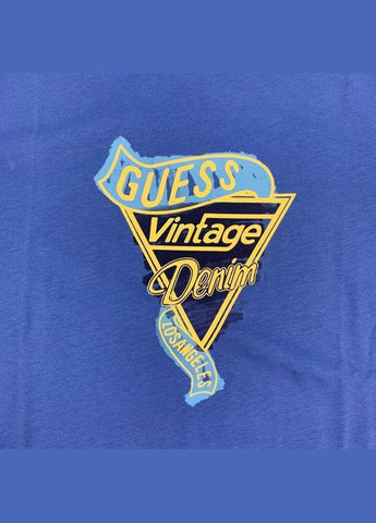 Синий лонгслив GUESS KIDS