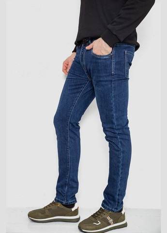 Синие демисезонные прямые джинсы мужские демисезонные синие с потертостями размер 31 (sku_243r8110) Ager