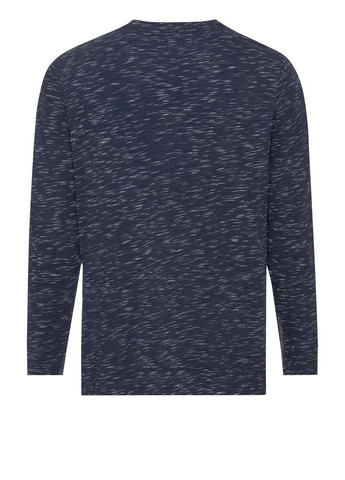 Лонгслів чоловічий Livergy однотонний темно-синій