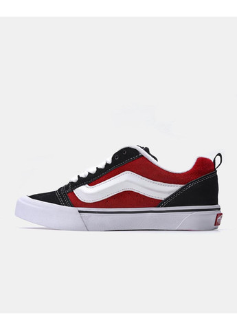 КЕДИ ЖІНОЧІ VANS KNU-SKOOL BLACK RED BOX ВАНС КНУ СКУЛ No Brand чорні демісезони (367175046)