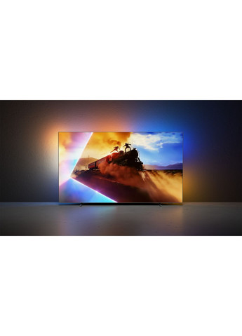 Телевизор 55" 55OLED770/12 OLED 4K 120Hz Smart Titan OS Black Ambilight Philips (362712494)