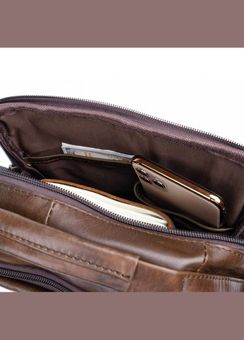 Сумка чоловіча через плече шкіряна 14764 Vintage (302009220)