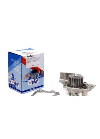 Помпа води Citroen C4/C5/C8/Jumpy/Berlingo 2.0HDi/Fiat Scudo/Ducato 1.9D/2.0JTD 98- (20z)(B/B)(7лоп PA747 UA63 Graf (366183181)
