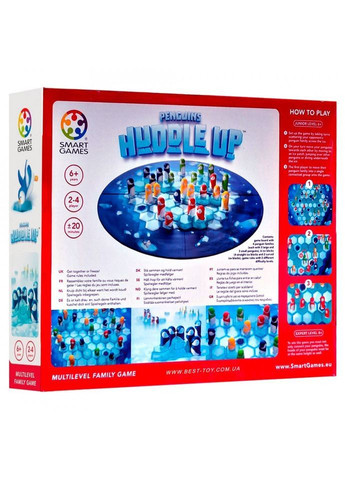 Настільна гра Пінгвіни, до зграї! () Smart Games SGM 506 (362003674)