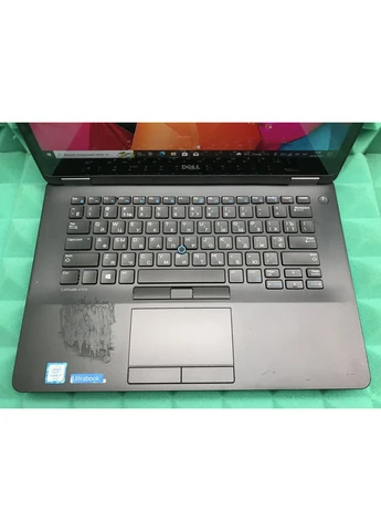 Ультрабук Б-класс Latitude E7470 / 14" (2560x1440) IPS Touch / intel Core i7-6600U (2 (4) ядра по 2.6 - 3.4 GHz) / 8 GB DDR4 / Dell (379301102)