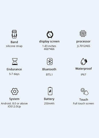 MP3 плеєр з Bluetooth C5 HiFi Lossless Audio 8ГБ. No Brand (303725264)