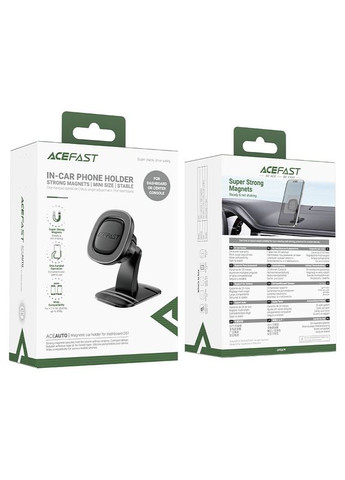 Автодержатель для телефона magnetic car holder for dashboard (6974316284154) Acefast D51 (361253614)