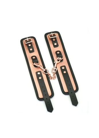 Наручники Rose Gold Memory Wrist Cuff, натуральна шкіра, золото рожеве Liebe Seele (335394361)