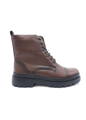 Коричневые осенние мужские ботинки зимние коричневые кожаные at-18-19 27,5 см (р) ALTURA