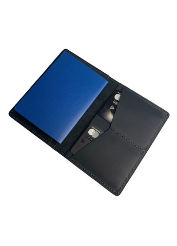 Обкладинка для паспорта із натуральної шкіри Crazy Horse odp2(6) чорна SULLIVAN (331754756)