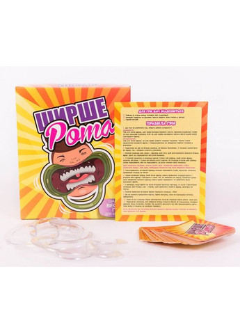 Настольная игра Ширшерота (Watch Ya' Mouth) (укр) ( ) Fun Games Shop FGS04 (370762764)