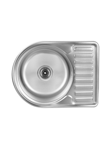 Кухонна мийка з нержавіючої сталі САТИН 5844 0,8/180 мм) Platinum (269794027)