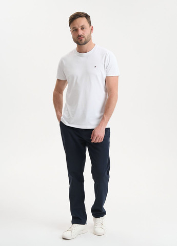 Темно-синие повседневный летние прямые брюки X hey