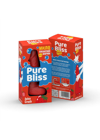 Ароматное мыло пикантной формы Red Juicy Crush (Ягодный взрыв) 15 см Pure Bliss (369609680)