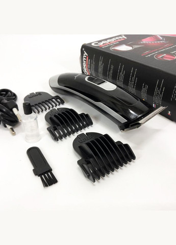 Машинка для стрижки волос GM-6046, Практичная машинка для стрижки волос. Цвет: черный Gemei (364665624)