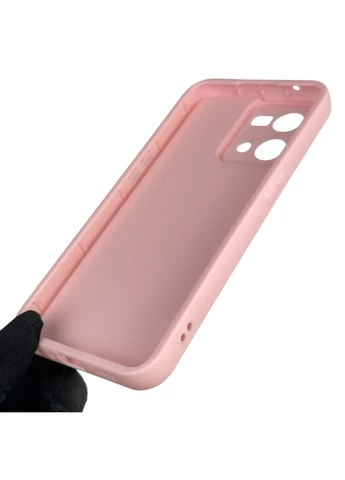 Чехол силиконовый Soft Touch с 3D принтом для Reno 7 розовый (Полная защита камеры) Oppo (371653014)