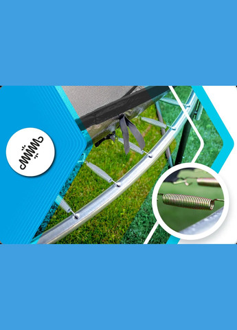 Батут INSIDE ELITE з внутрішньою сіткою 14 футів 427 см Thunder (342329638)