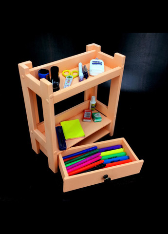 Органайзер настільний з дерева Хобокен грейпфрут (КНЦ-003854) No Brand (328225527)