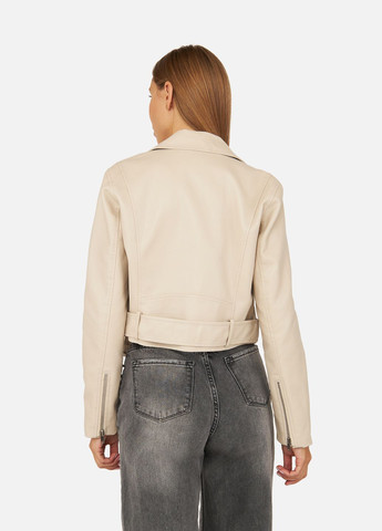 Сіра демісезонна жіноча куртка косуха колір сірий цб-00256287 No Brand