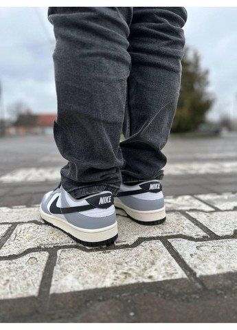 КРОССОВКИ ЖЕНСКИЕ NIKE DUNK LOW LIGHT SMOKE GREY НАЙК СБ ДАНК No Brand серые демисезоны (367170485)