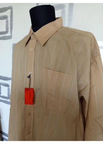Чоловіча сорочка з довгим рукавом No Brand (393250582)