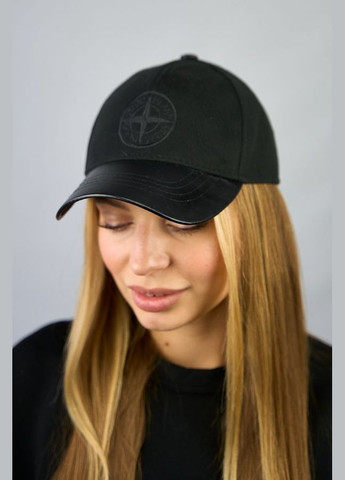 Кашемировая бейсболка унисекс с кожаным козырьком Island Braxton (322999947)