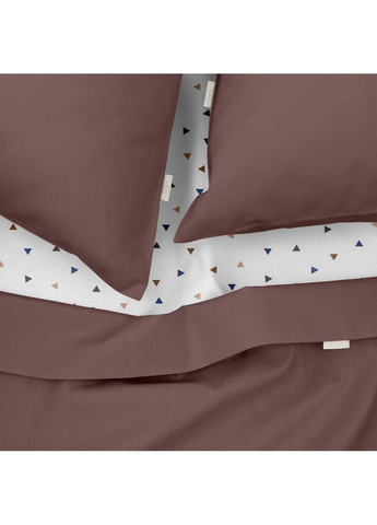 Євро постіль з простирадлом на гумці Mousse CS5 200х220 см Cosas (307475696)