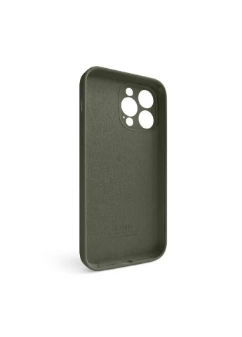 Силиконовый чехол для iPhone 35 зеленый закрытая камера No Brand 14 Pro Max (393478239)
