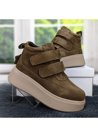 Черевики жіночі зимові замшеві Hengji (308975548)