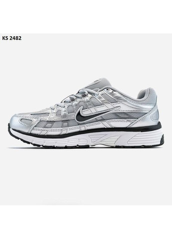 КРОСІВКИ ЖІНОЧІ NIKE P-6000 SILVER НАЙК П-6000 No Brand комбіновані демісезони (368886038)